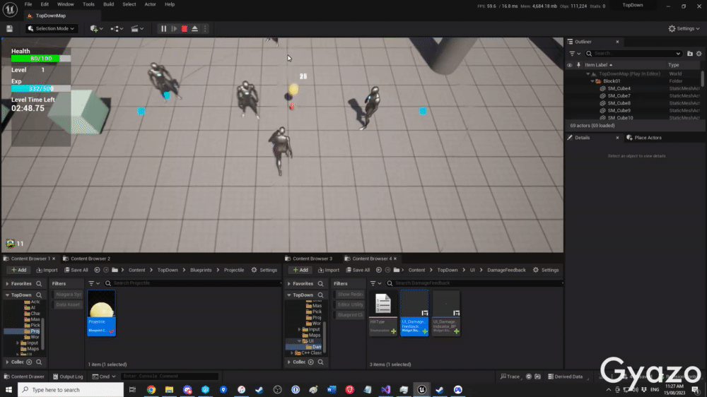 Top Down Shooter Project – Aythan Maconachie